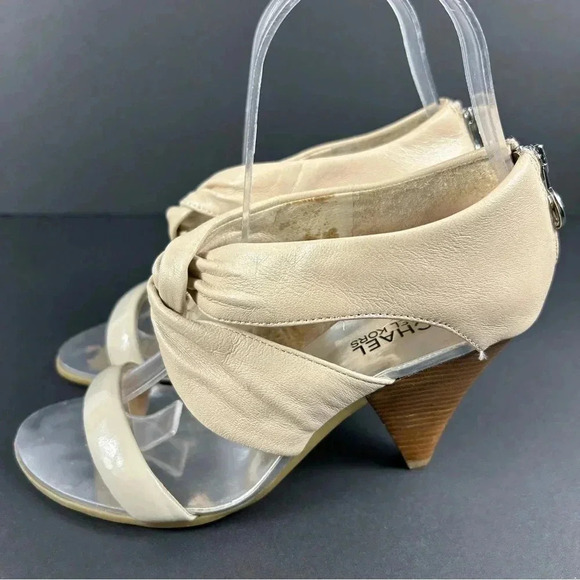 Michael Kors leather  heels shoes 6M - Picture 7 of 9